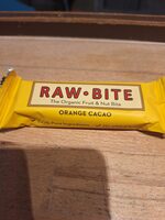 Rawbite Rawbar m. kakao og appelsinsmag øko