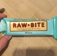 Rawbite Rawbar m. peanut øko