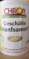 Geschälte Hanfsamen