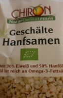Geschälte Hanfsamen