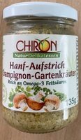 Hanf-Aufstrich Champignon-Gartenkräuter