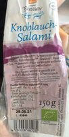 Knoblauch Salami