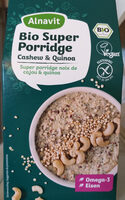 Bio Super Porridge Quinoa Cashew