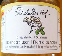Brotaufstrich Holunderblüten