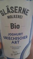 Joghurt griechischer Art