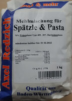 Mehlmischung für Spätzle & Pizza