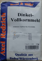 Dinkel-Vollkornmehl