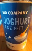 Joghurt 3,8 % Fett
