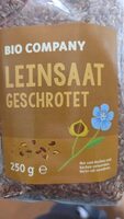Leinsaat geschrotet
