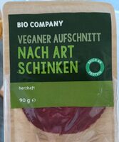 Veganer Aufschnitt nach Art Schinken herzhaft