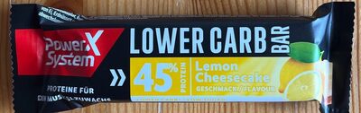 LOWER CARB BAR Lemon Cheesecake by power system