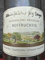 Fruchtsecco alkoholfrei