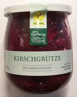 Kirschgrütze mit ganzen Kirschen