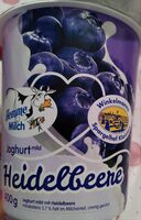 Joghurt Heidelbeere