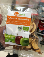 Chips de pomme bio