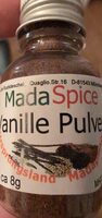 Vanillepulver