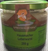 Hausmacher Leberwurst von Spreewaldfarm