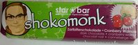Zartbitterschokolade Cranberry Walnuss