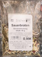 Sauerbraten Gewürzmischung