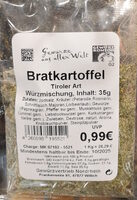 Bratkartoffel Tiroler Art Würzmischung