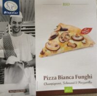 Pizza bianca funghi