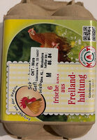 Frische Eier aus Freilandhaltung