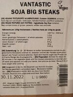 Big Soja steaks