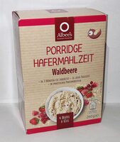Porridge Hafermahlzeit - Waldbeere
