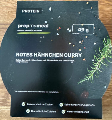 Rotes Hähnchen Curry