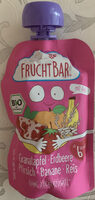 FruchtBar Granatapfel-Erdbeere-Pfirsich-Banane-Reis