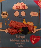 Fruchtbar Bio-Riegel - Heidelbeere-Banane-Hafer 42601332334 Bio-Riegel mit Frucht & Getreide