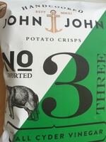 Potato crisps aspall cyder vinegar