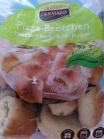 Pizza-Brötchen Mozzarella-Kräuterbutter