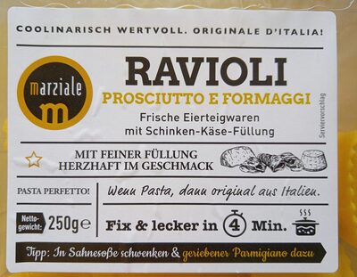 Ravioli prosciutto e formaggio by Marziale