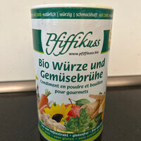 Pfiffikuss bio würze