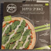 Gianninis Bio Dinkelpizza Doppio Spinaci
