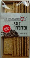 Wikingerbrot mit Salz und Pfeffer