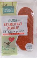 Veganer Aufschnitt nach Salami-Art