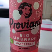 Bio Limonade Rhabarber