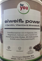 Eiweiß power chocolat noir