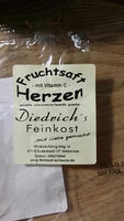 Fruchtsaftherzen