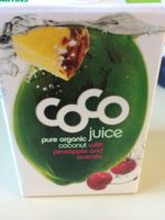 Jus de Coco Juice avec Ananas et Acérola