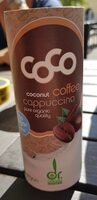 Coconut coffee cappuccino