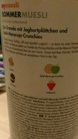 Sommermuesli