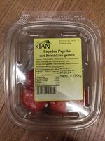 Papadeu Paprika mit Frischkäse gefüllt