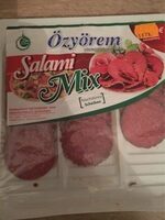 Salami Mix, Rindersalami Mit Truthan Und Hähnchenf. ..