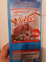 Saucisson à l'ail halal