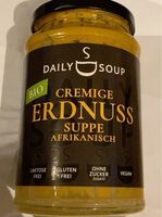 Erdnuss Suppe cremig