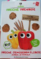 Freche Gemüsebratlinge Dinkel & Paprika