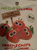 Fruchtchips erdbeere